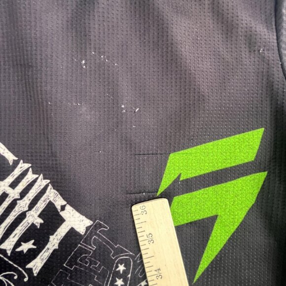 Shift MX Shirt Boys XL Motocross Jersey Assault Ride Club AOP Y2K Dirt Bikes - Picture 4 of 16